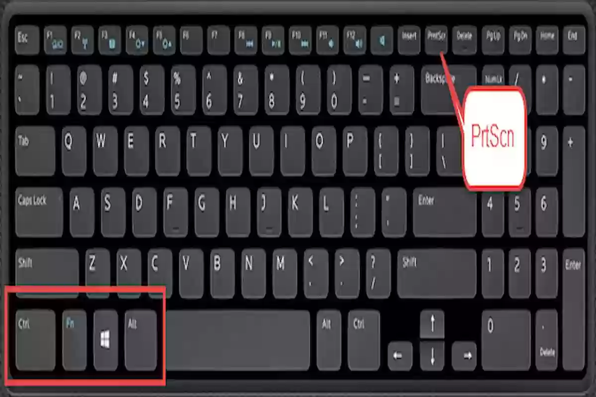 كيف اصور شاشة الكمبيوتر من الكيبورد؟! طريقة تصوير شاشة الكمبيوتر