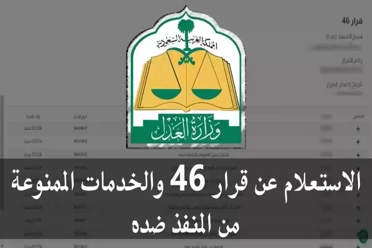 شرح قرار 46 محكمة التنفيذ